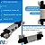 Válvula duplo solenoide 24v 5/3 vias CF 1/2" BSP - Imagem 2