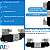 Válvula duplo solenoide 24v 5/2 vias 1/8" BSP - Imagem 2