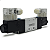 Válvula duplo solenoide 24v 5/2 vias 1/8" BSP - Imagem 1
