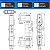 Válvula duplo solenoide 110v 5/3 vias CF 1/4" BSP - Imagem 3