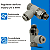 Válvula controlador de fluxo rosca 1/8" x 4mm - trava - Imagem 4