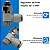 Válvula controlador de fluxo rosca 1/8" x 4mm - trava - Imagem 5