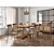 MESA CARRARO MDP NAT SIN CRO 6 CAD - Imagem 1