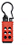 Garra Bloqueio Não Condutora Gancho 4mm Tagout - Imagem 2