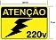 Placa Adesivo Painéis Elétricos Tensão 24v Nr10 Nr12 - Imagem 5