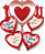 kit baloes love - Imagem 1