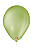 BALÃO 11" VERDE EUCALIPTO SÃO ROQUE 50 UND. - Imagem 2