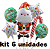 KIT BALÃO NATAL PAPAI NOEL - Imagem 4