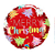 BALÃO FELIZ NATAL MARRY CRISTMA 18" - Imagem 3