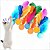 Brinquedo Bola Pena c/ Chocalho para Gatos - Cores Sortidas - 2 un - Imagem 3