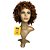 Peruca Wig Fibra Orgânica Leila 23cm Black Beauty - Imagem 5