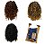 Peruca Wig de Fibra Sintetica Rafaela 40cm Black Beauty - Imagem 2
