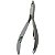 Alicate para Cutículas Aço Inox 722 4" NYBC Beauty - Imagem 1