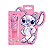 Lip Shine Angel Marshmallow Rosa - Stitch Disney 8ml - Imagem 1