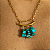 Colar Trave Trio Turquesa - Imagem 2