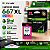 Kit Cartucho HP 667XL Preto Colorido Compatível Deskjet 2376 2776 6476 - Imagem 2