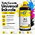 Tinta Corante Universal Inkvale Recarga de Cartuchos HP Canon Epson - 1 Litro Yellow - Imagem 2