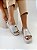 Sandália Feminina Flatform Antonella - Prata - Imagem 1