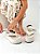 Sandália Feminina Flatform Jade, Conforto e Estilo - Off White - Imagem 3