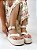 Sandália Feminina Flatform Jade, Conforto e Estilo - Off White - Imagem 1