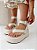 Sandália Feminina Flatform Jade, Conforto e Estilo - Off White - Imagem 4