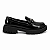 Mocassim Feminino Tratorado Jane - Black - Imagem 1