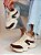 Tênis Feminino Casual Cora - Marsala / Bege - Imagem 2