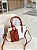 Bolsa Feminina Sabrina – Off White e Caramelo - Imagem 3