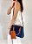 Bolsa Feminina Sabrina – Azul Marinho e Caramelo - Imagem 6
