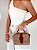 Bolsa Feminina Paola – Cinza com Caramelo - Imagem 3
