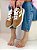 Tênis Feminino Brooklyn – Caramelo e Off White - Imagem 1