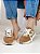 Tênis Feminino Brooklyn – Caramelo e Off White - Imagem 3