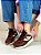 Tênis Feminino Brooklyn – Marrom e Off White - Imagem 3