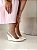 Scarpin Slingback Feminino Elara – Off White Bico Fino - Imagem 5