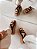 Sandália Flatform Renata – Marrom Cortiça com Detalhes Dourados - Imagem 6