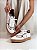 Tênis Feminino Jess – Branco Com Marrom - Imagem 6