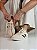 Tênis Feminino Inspira Samba – Off White e Marrom - Imagem 6