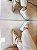 Tênis Feminino Nara – Off White Trama & Velcro - Imagem 2