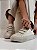 Tênis Feminino Nara – Off White Trama & Velcro - Imagem 3