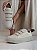 Tênis Feminino Nara – Off White Trama & Velcro - Imagem 5