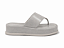 Sandália Flatform Feminina Aurora – Off White - Imagem 1