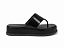 Sandália Flatform Feminina Aurora – Preta - Imagem 1