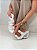 Tamanco Feminino Alicia – Off White com Peças Douradas - Imagem 1