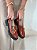 Mocassim Feminino Tratorado Jane – Caramelo com Fivela Dourada - Imagem 1