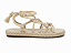 Rasteira Feminina em Corda Saori – Off White - Imagem 1