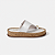 Sandália Flatform Daia – Off White - Imagem 1