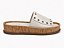 Tamanco Feminino Serena – Off White com Sola Cortiça - Imagem 1