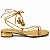 Rasteira Feminina Sol – Ouro - Imagem 1