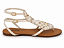 Rasteira Feminina Yara – Off White - Imagem 1