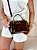 Bolsa Feminina Valencia – Café com Fecho Dourado - Imagem 2